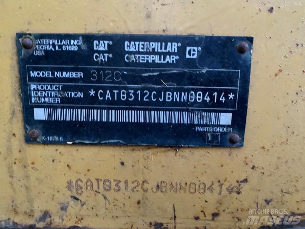 CAT 312 C L Εκσκαφείς με ερπύστριες