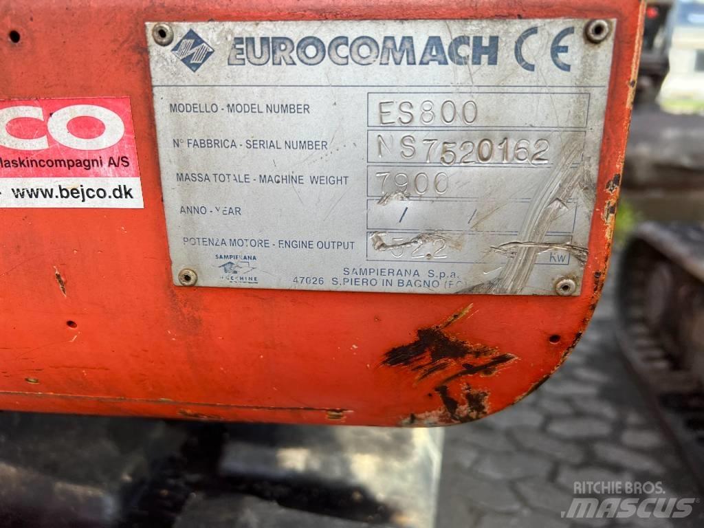 Eurocomach es800 Μίνι εκσκαφείς 7t - 12t