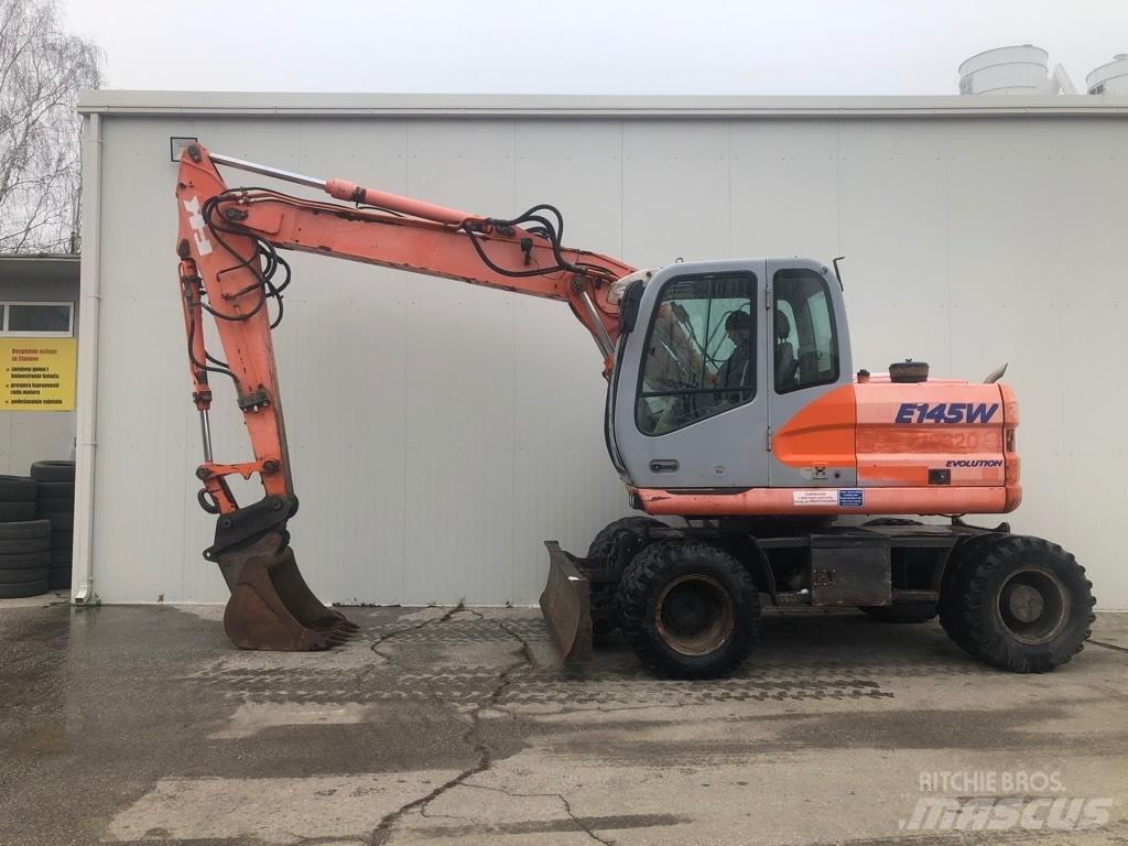 Fiat-Kobelco E 145 W Εκσκαφείς με τροχούς - λάστιχα