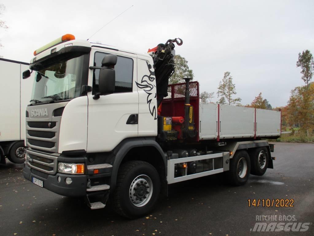 Scania G490cb6x4*4 Φορτηγά με Γερανό