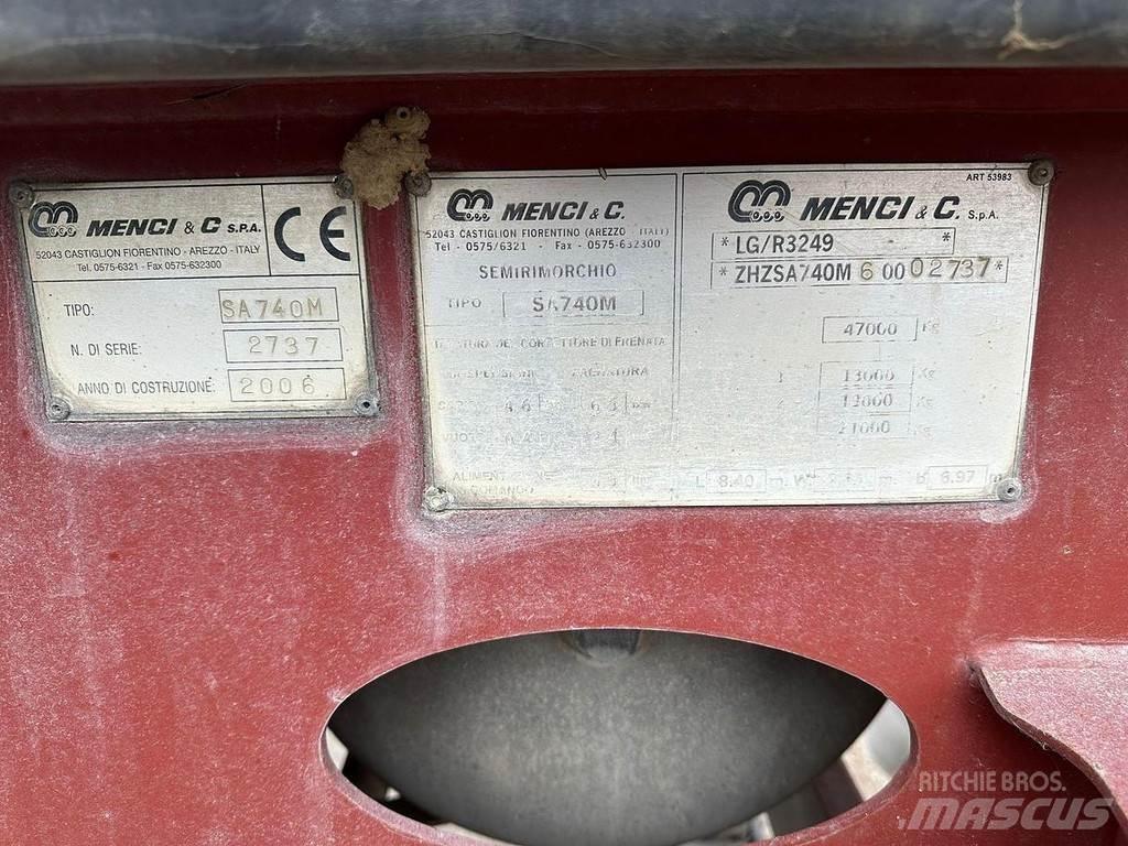Menci SA 740 Ανατρεπόμενες ημιρυμούλκες