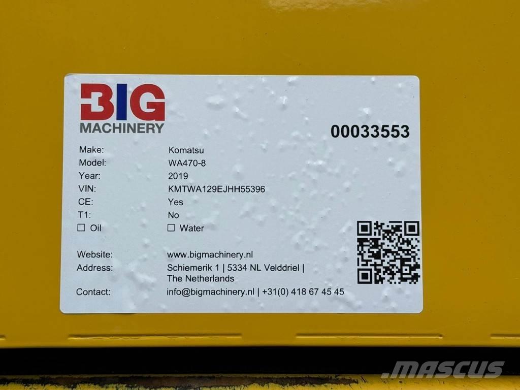 Komatsu WA470-8 Φορτωτές με λάστιχα (Τροχοφόροι)