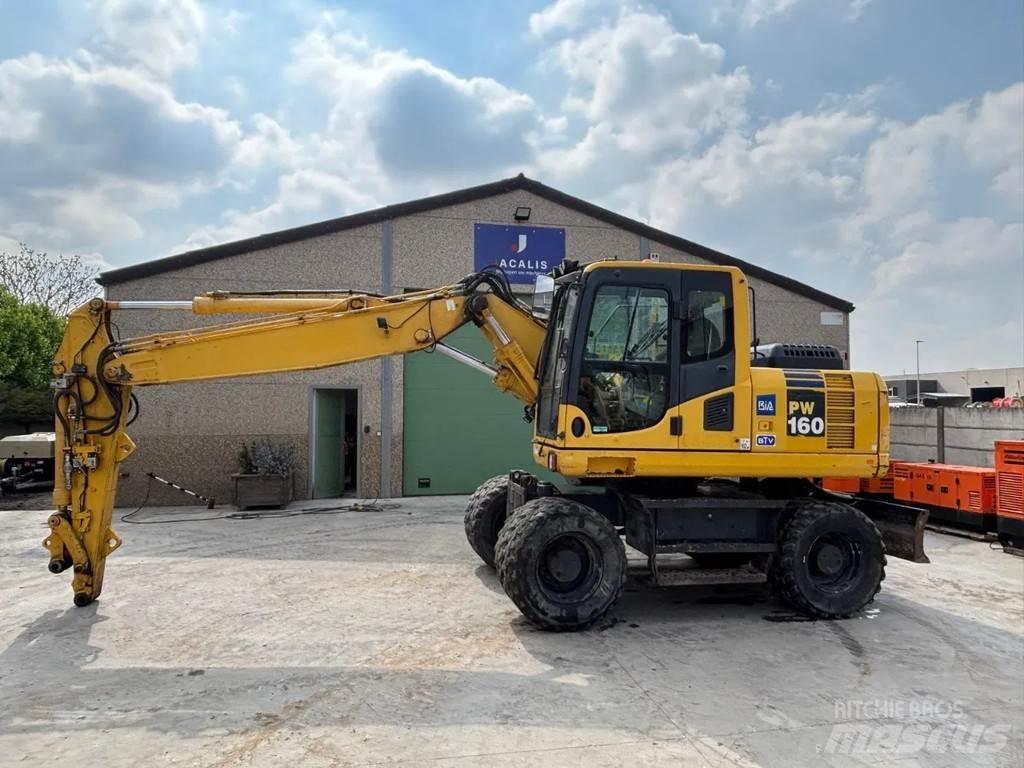 Komatsu PW160-8 Εκσκαφείς με τροχούς - λάστιχα