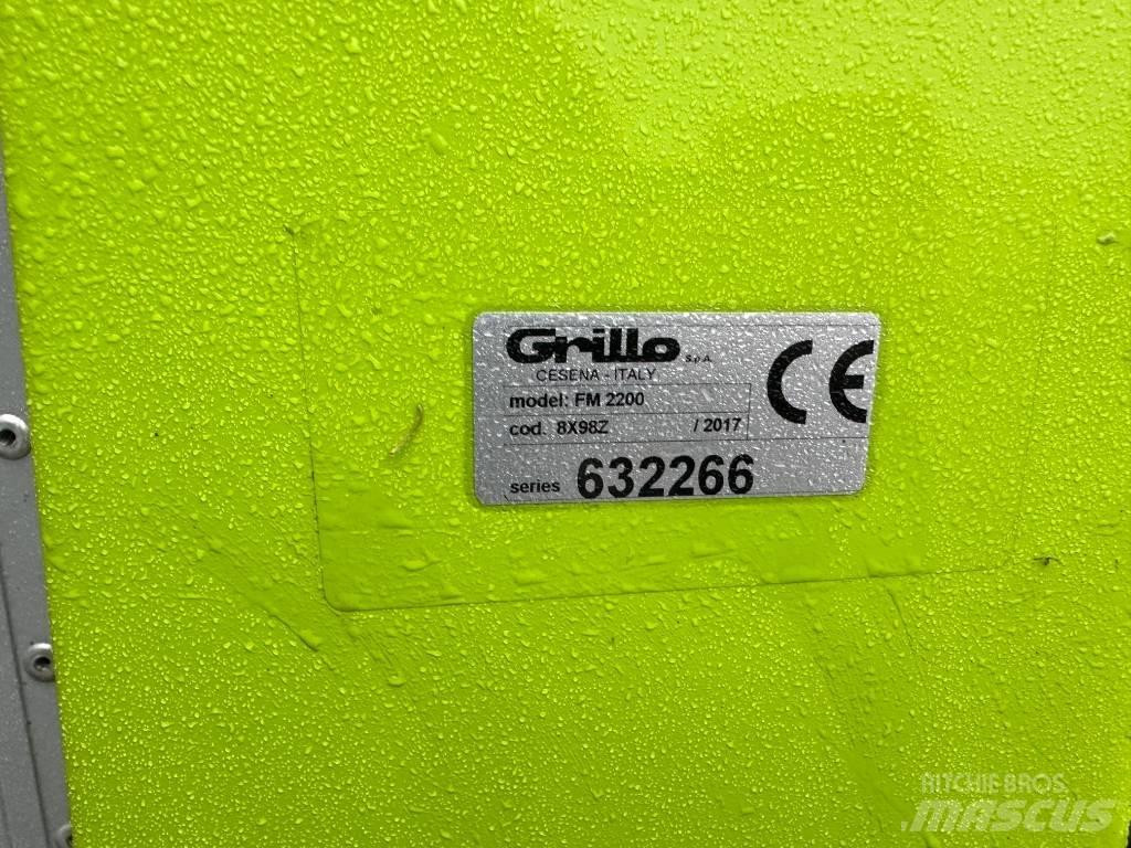 Grillo FM2200 Χορτοκοπτικά με καθιστό χειριστή