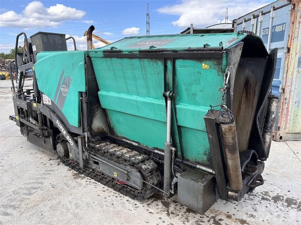 Vögele S800 Επίστρωση ασφάλτου