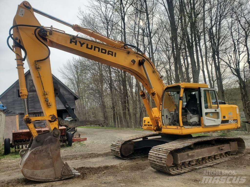 Hyundai R250LC-7 Εκσκαφείς με ερπύστριες
