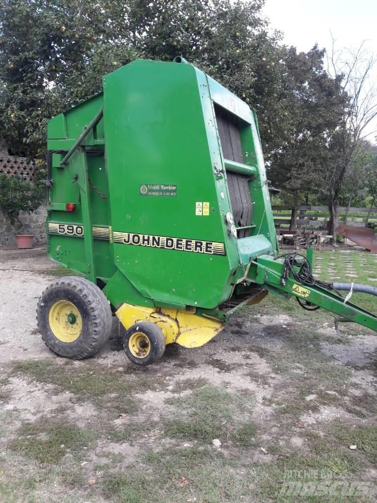 John Deere 590 Πρέσες κυλινδρικών δεμάτων