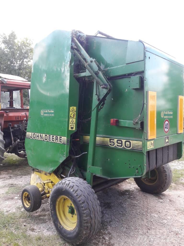John Deere 590 Πρέσες κυλινδρικών δεμάτων