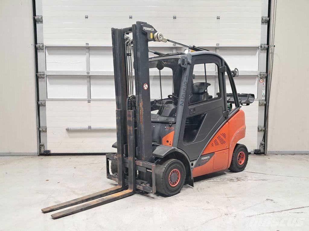 Linde H25T-02 Περονοφόρα ανυψωτικά κλαρκ με φυσικό αέριο LPG