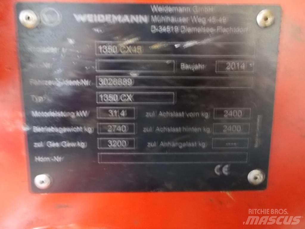 Weidemann 1350CX45 Μίνι φορτωτές