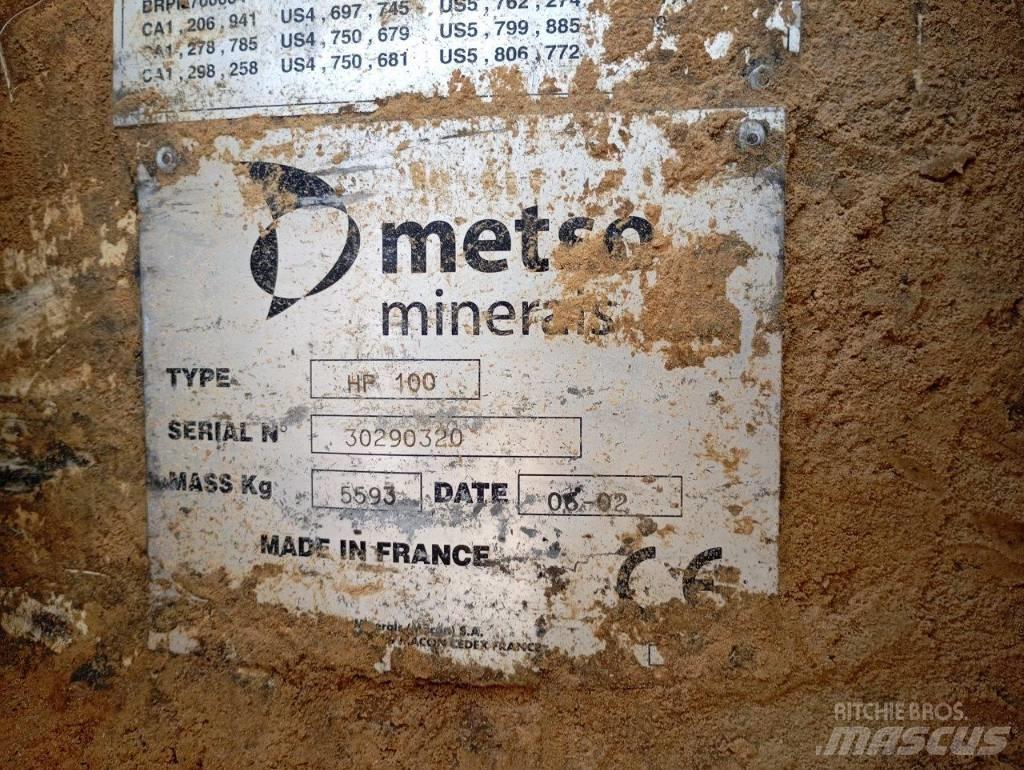 Metso HP 100 Μηχανές κοσκινίσματος