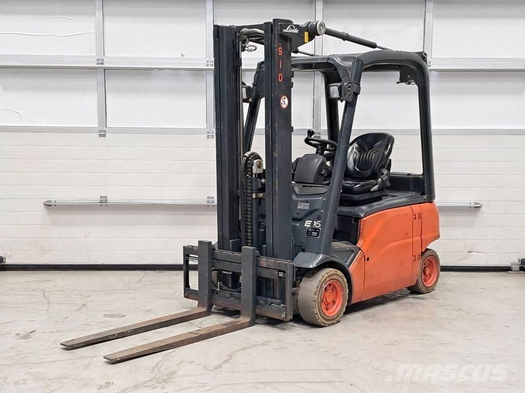 Linde E16P-01 Ηλεκτρικά περονοφόρα ανυψωτικά κλαρκ