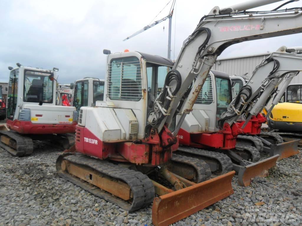 Takeuchi TB153FR Εκσκαφάκι (διαβολάκι) < 7t