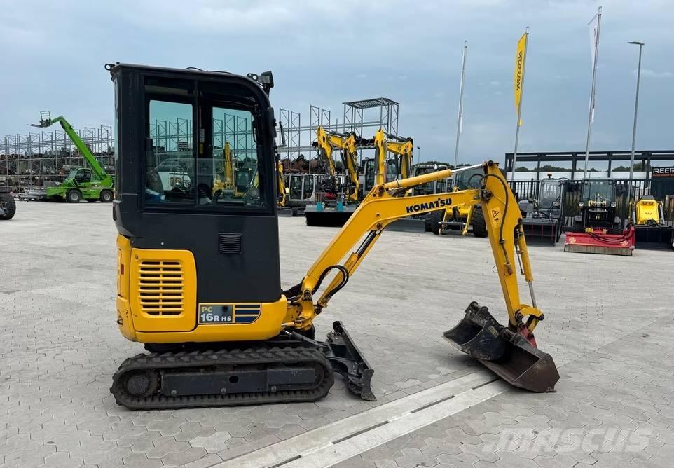 Komatsu PC 16 R-3HS Εκσκαφείς με ερπύστριες
