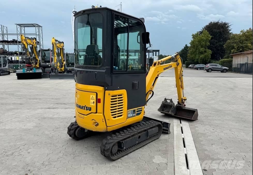 Komatsu PC 16 R-3HS Εκσκαφείς με ερπύστριες