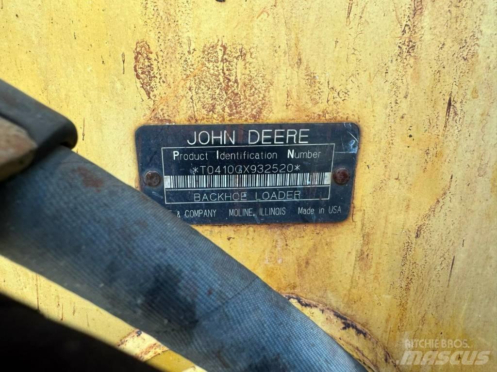 DEERE 410G Εκσκαφείς Φορτωτές τύπου JCB