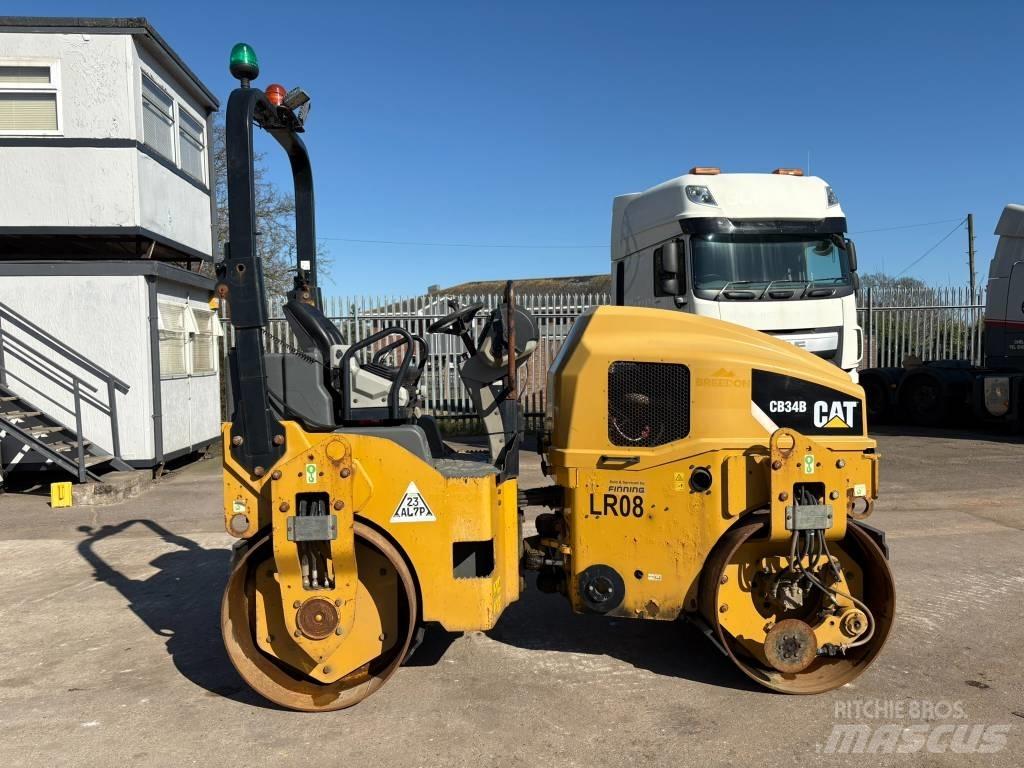 CAT CB 34 B Οδοστρωτήρες διπλού κυλίνδρου