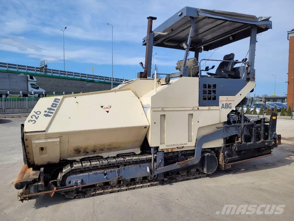 ABG Titan 326 Επίστρωση ασφάλτου