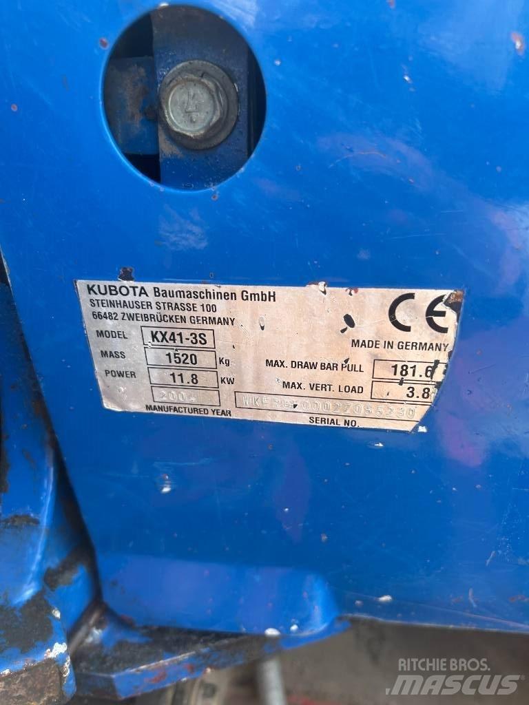 Kubota KX 41-3 S Εκσκαφάκι (διαβολάκι) < 7t