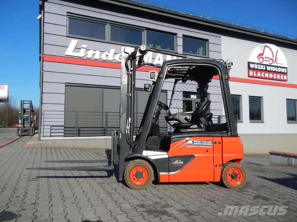 Linde E16P-02 Ηλεκτρικά περονοφόρα ανυψωτικά κλαρκ