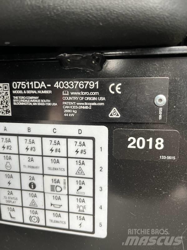 Toro Outcross Άλλα μηχανήματα φροντίδας εδάφους