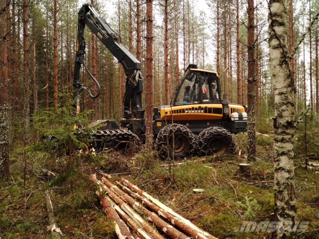 Ponsse Fox Θεριζοαλωνιστικές μηχανές