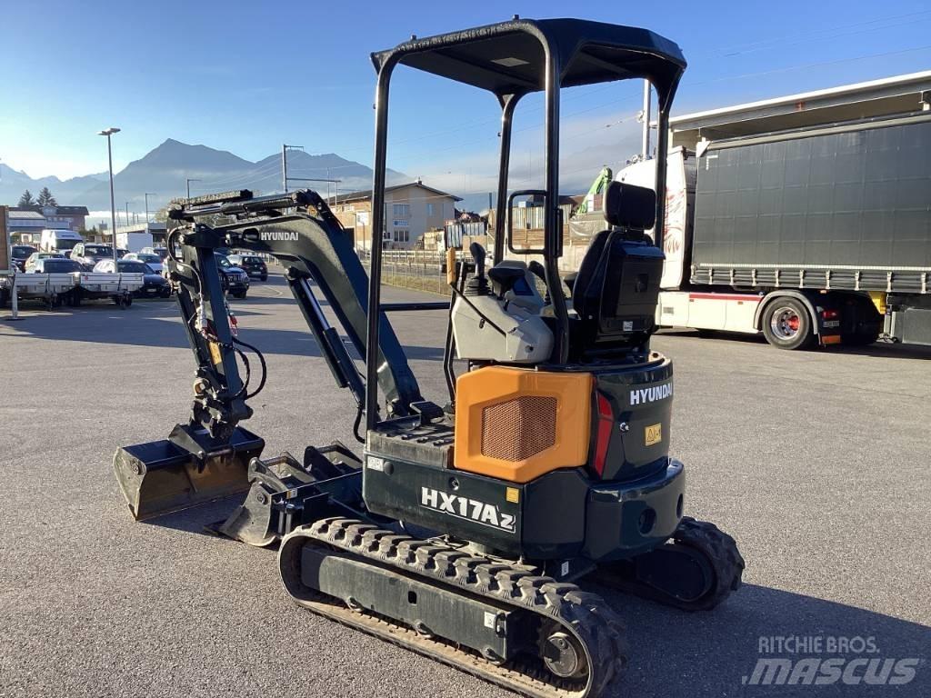 Hyundai HX17Az Εκσκαφάκι (διαβολάκι) < 7t