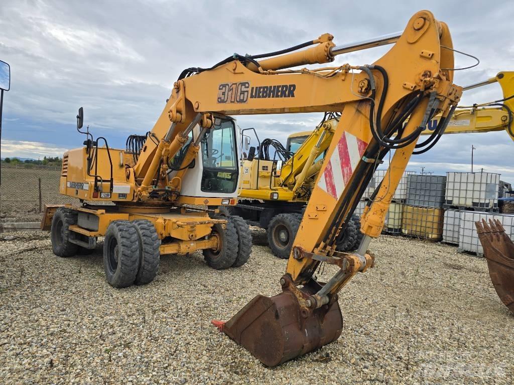 Liebherr A 316 Εκσκαφείς με τροχούς - λάστιχα