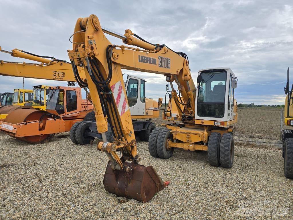 Liebherr A 316 Εκσκαφείς με τροχούς - λάστιχα