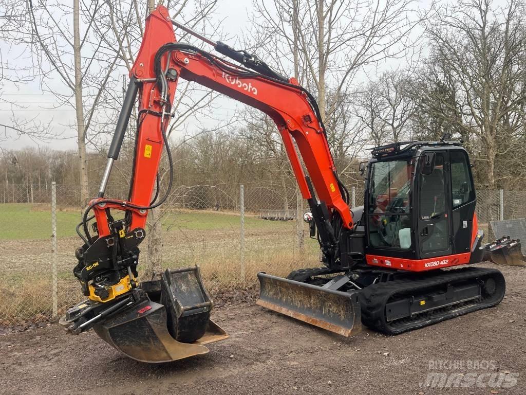 Kubota KX 080-4 Μίνι εκσκαφείς 7t - 12t