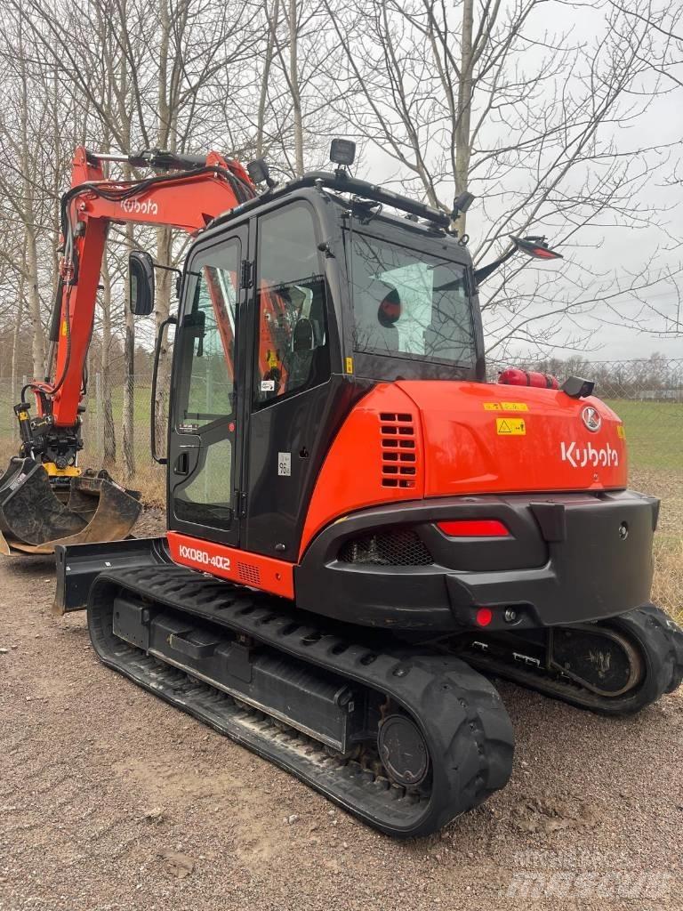 Kubota KX 080-4 Μίνι εκσκαφείς 7t - 12t
