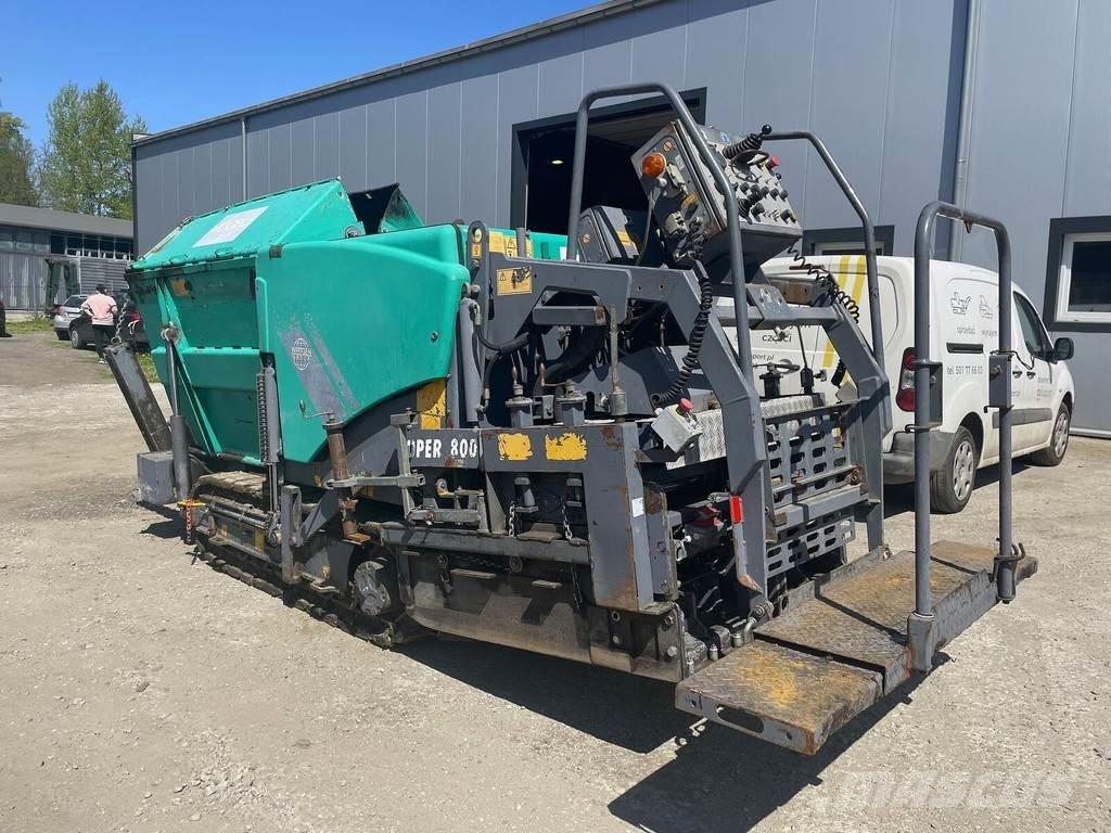 Vögele Super 800 Επίστρωση ασφάλτου
