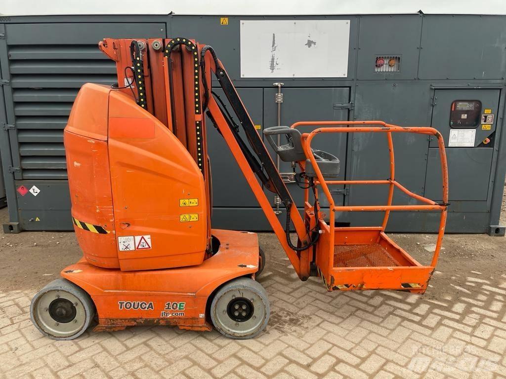 JLG Toucan 10 E Ανυψωτήρες με κατακόρυφους πυλώνες