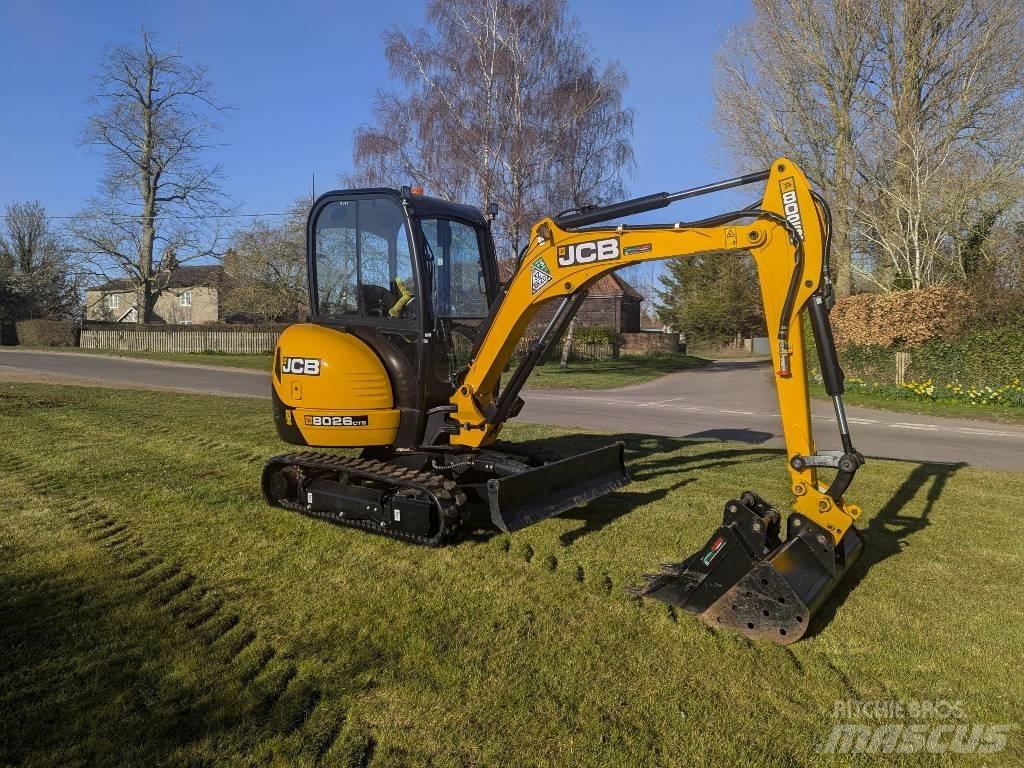 JCB 8026 CTS Εκσκαφάκι (διαβολάκι) < 7t