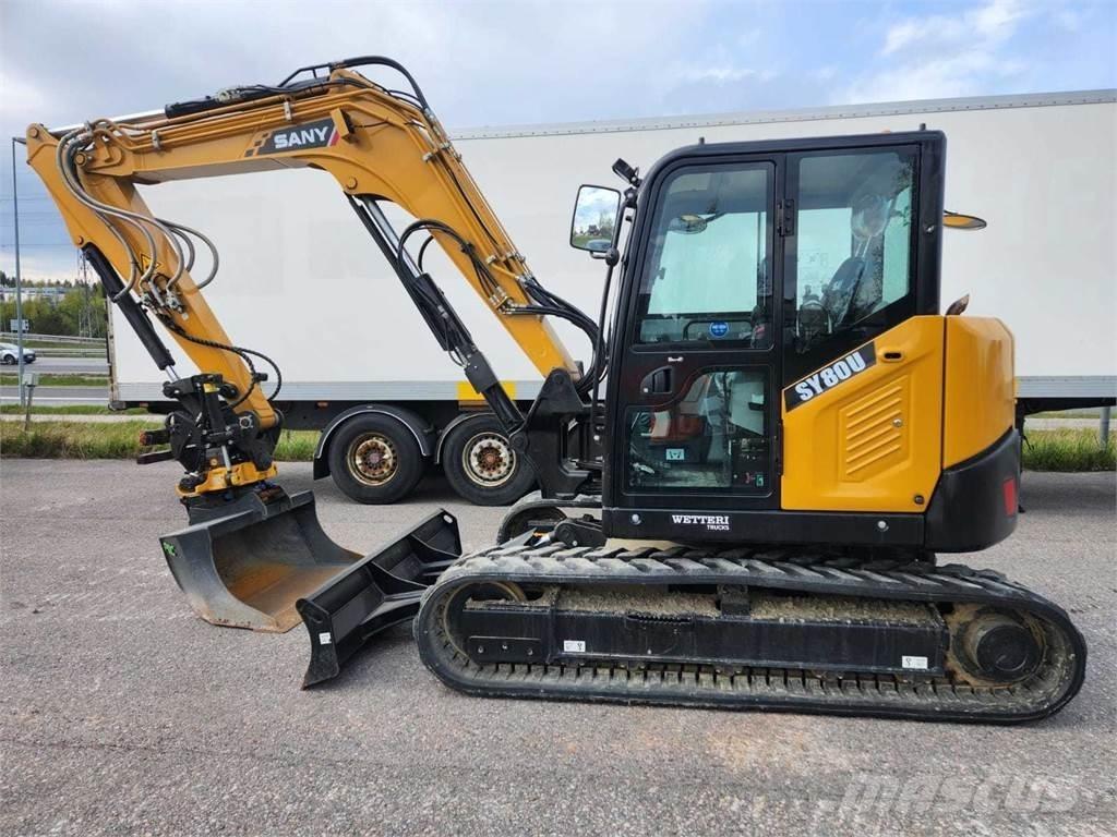 Sany SY80U Μίνι εκσκαφείς 7t - 12t