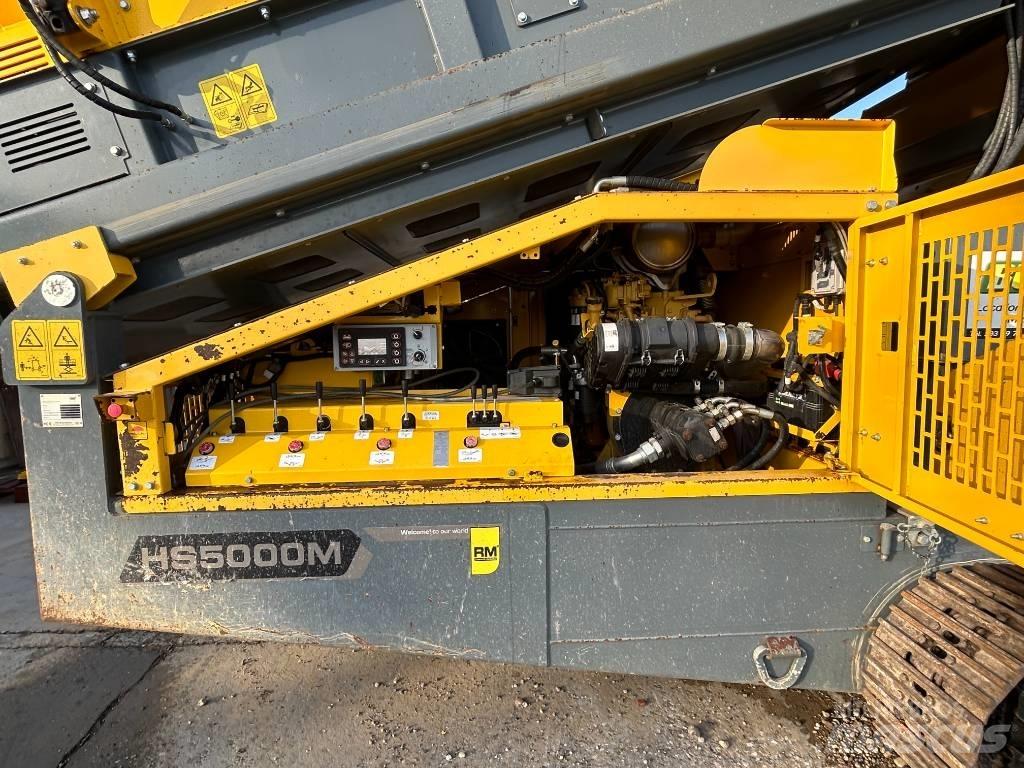 Rubble Master HS5000 Κινητές μηχανές κοσκινίσματος