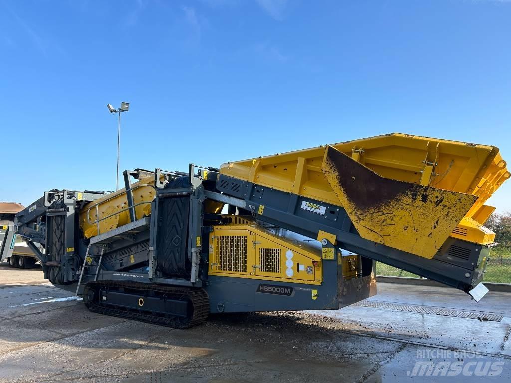 Rubble Master HS5000 Κινητές μηχανές κοσκινίσματος