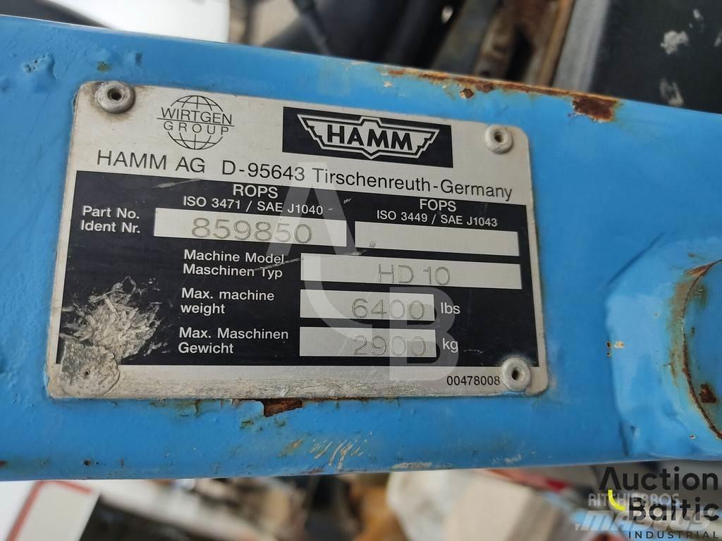 Hamm HD 10 Άλλοι κύλινδροι