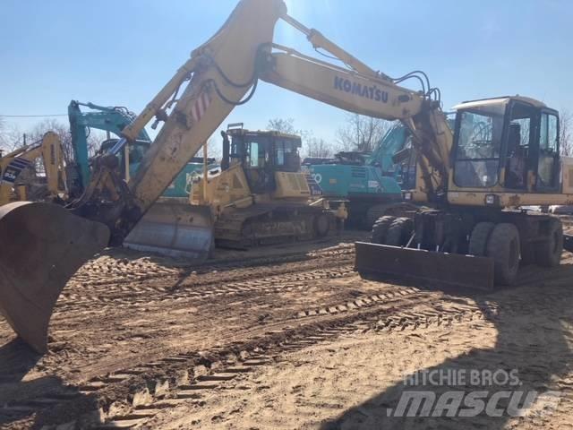 Komatsu PW 180-7K Εκσκαφείς με τροχούς - λάστιχα