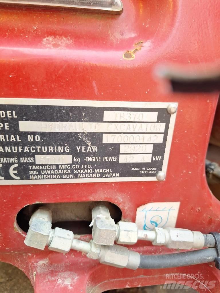 Takeuchi TB 370 Μίνι εκσκαφείς 7t - 12t
