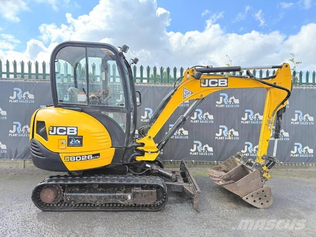 JCB 8026 CTS Εκσκαφάκι (διαβολάκι) < 7t