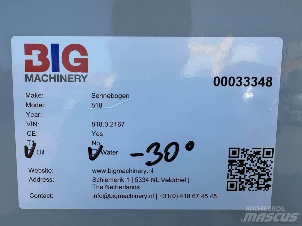 Sennebogen 818E Εκσκαφείς με τροχούς - λάστιχα