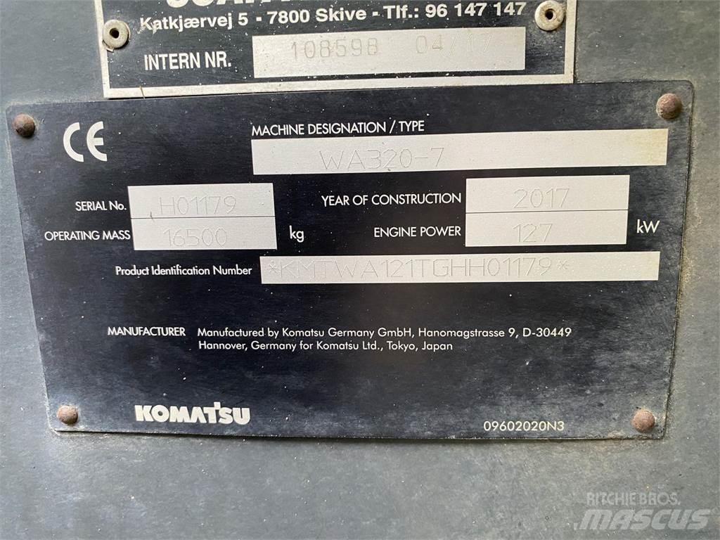 Komatsu WA320-7 Φορτωτές με λάστιχα (Τροχοφόροι)