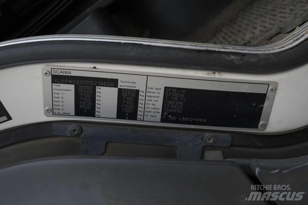 Scania P 380 Νταλίκες μεταφοράς οχημάτων