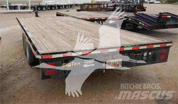 Big Tex  Επίπεδες/πλευρικώς ανοιγόμενες ρυμούλκες