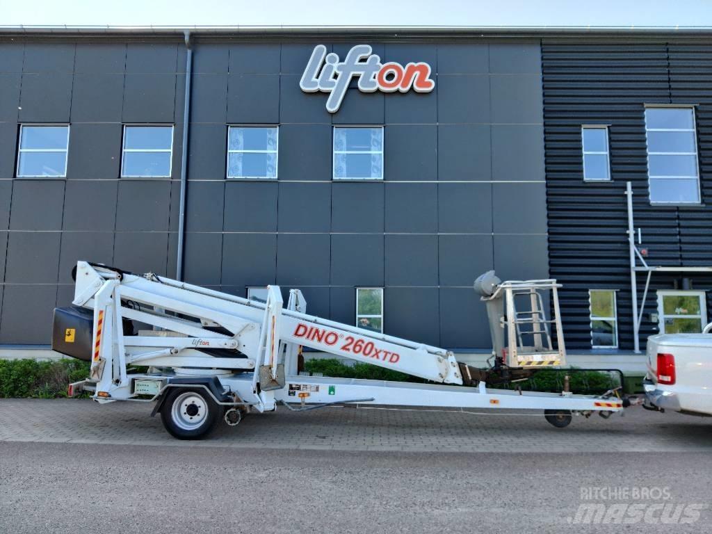 Dino 260 XTD Skylift Εναέριες πλατφόρμες τοποθετημένες σε ρυμούλκα
