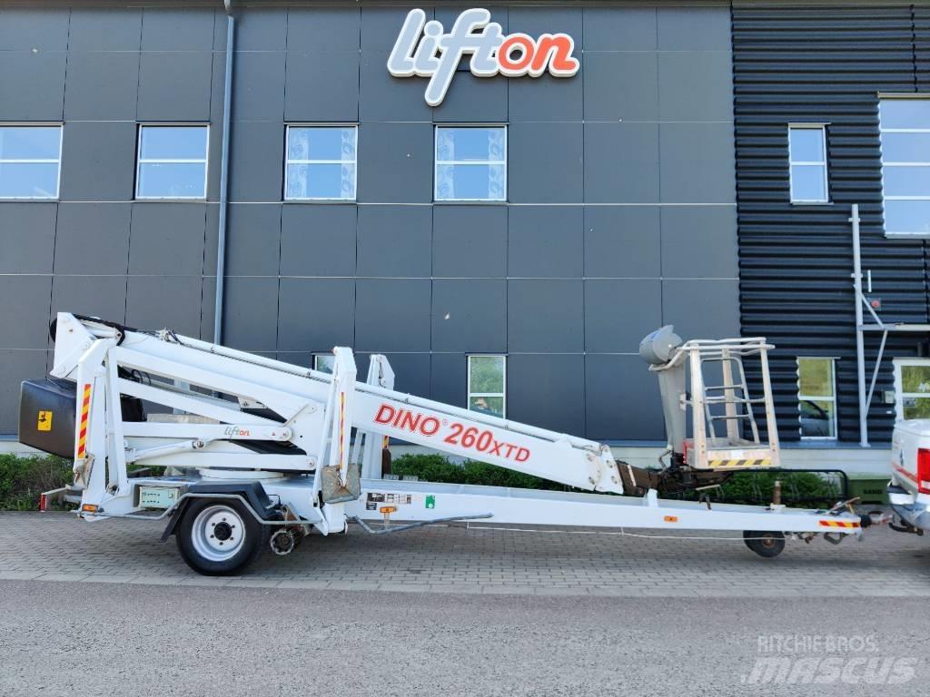 Dino 260 XTD Skylift Εναέριες πλατφόρμες τοποθετημένες σε ρυμούλκα