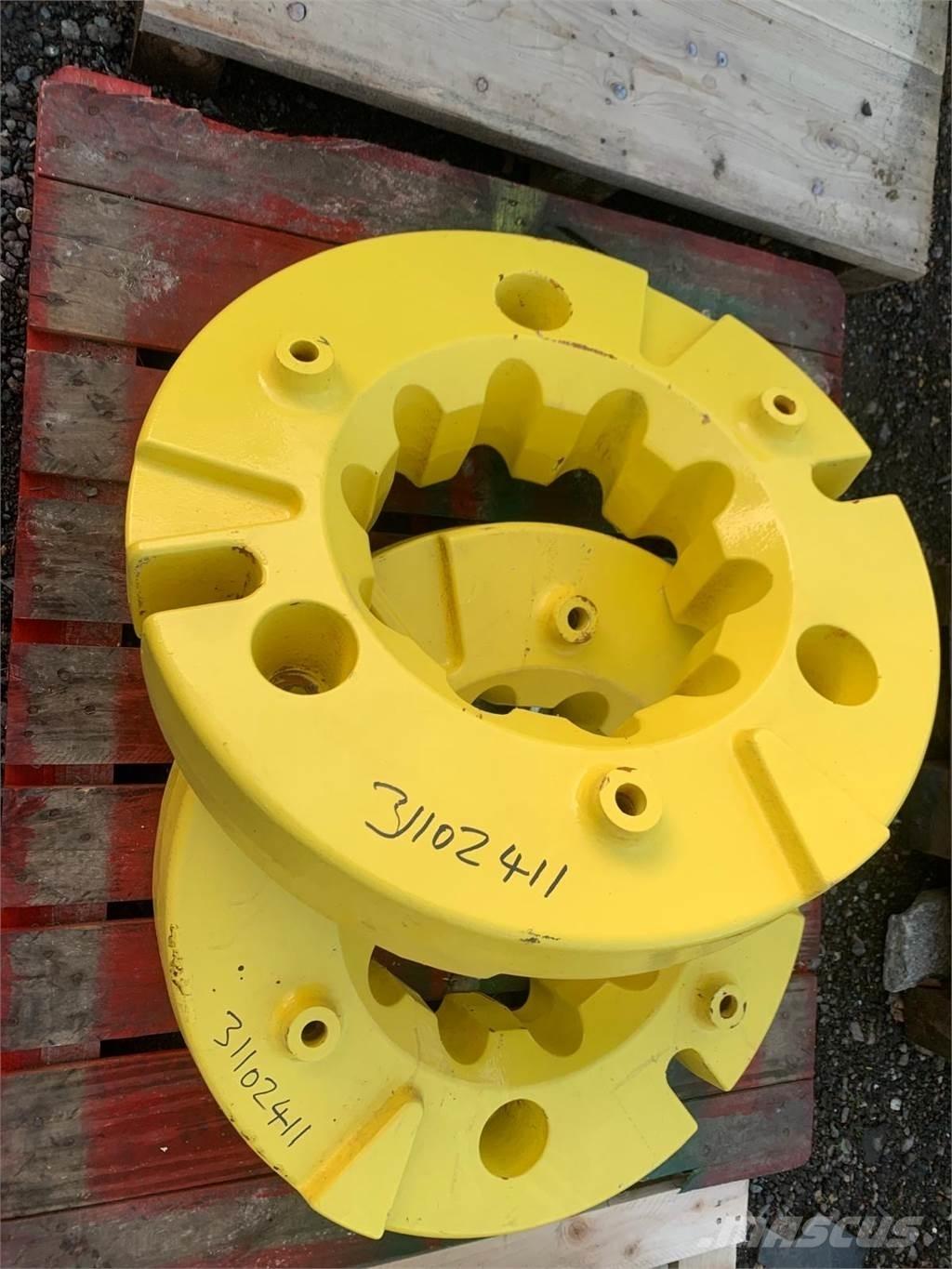 John Deere 600KG Ελαστικά και ζάντες