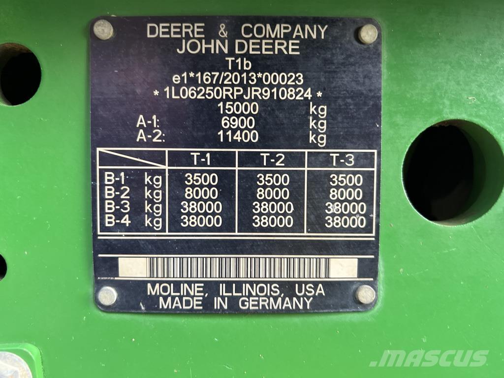 John Deere 6250R Τρακτέρ