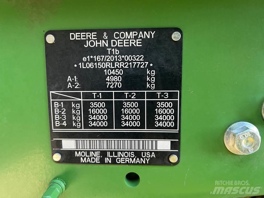 John Deere 6R150 Τρακτέρ